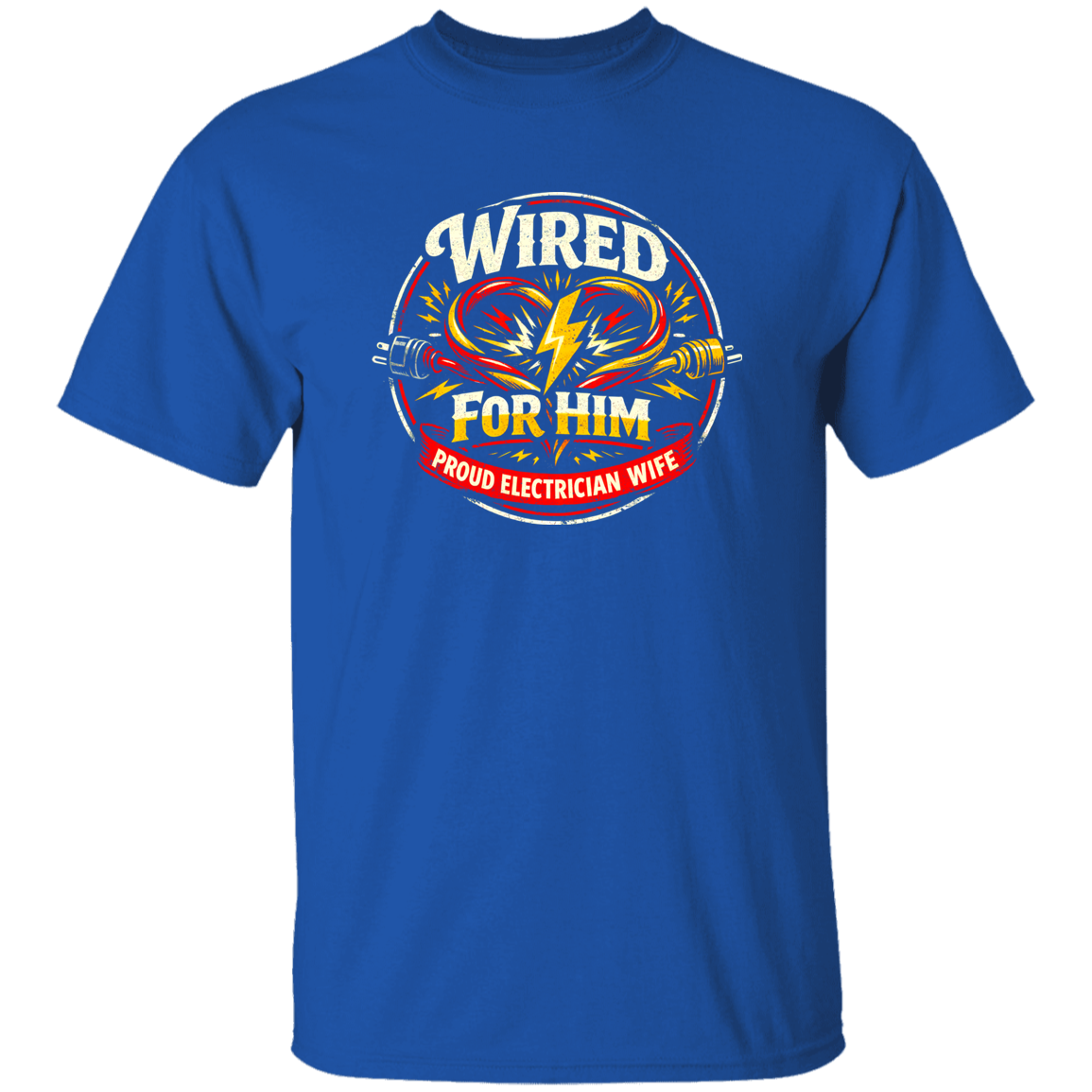 Electrician Wife Shirt – Wired For Him Proud Electrician Wife | VoltShirts Electrician Wife Shirt – Wired For Him Proud Electrician Wife - Image 6