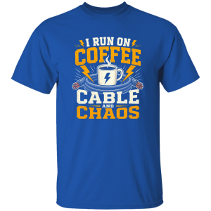 I Run On Coffee Cable And Chaos | VoltShirts redirect05032026060548 3 VoltShirts