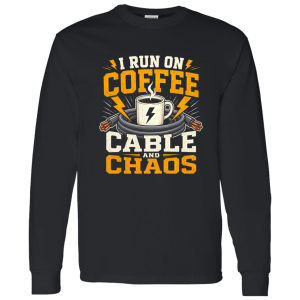 I Run On Coffee Cable And Chaos | VoltShirts redirect05032026060549 3 VoltShirts