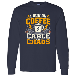 I Run On Coffee Cable And Chaos | VoltShirts redirect05032026060549 4 VoltShirts