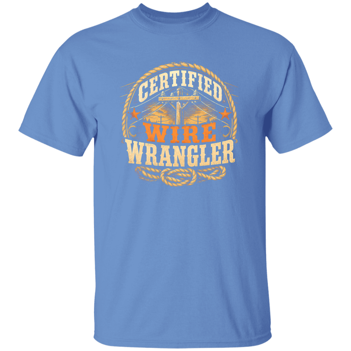 Certified Wire Wrangler | VoltShirts Certified Wire Wrangler - Image 4
