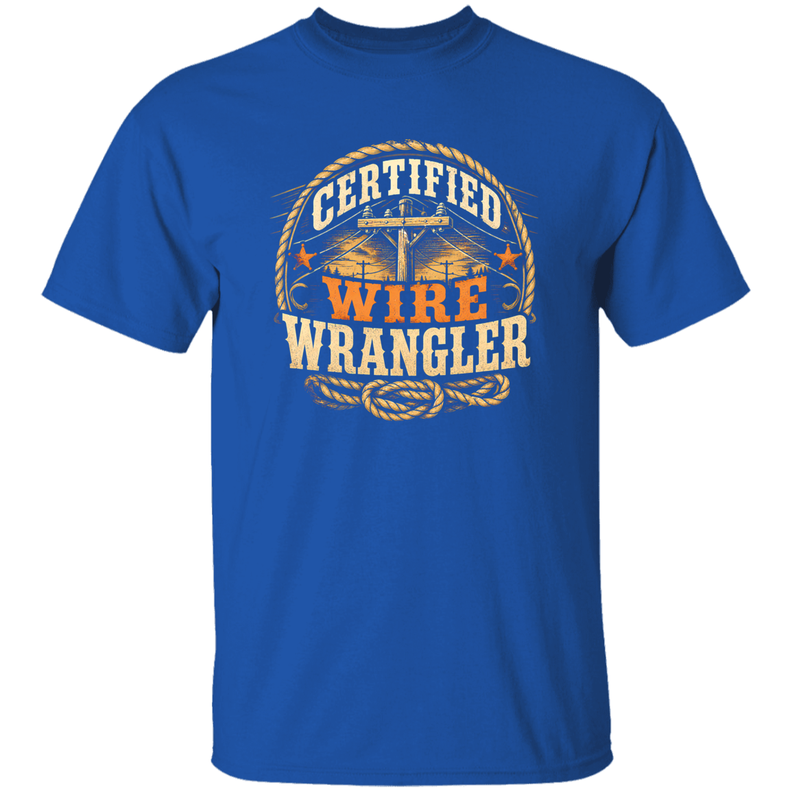 Certified Wire Wrangler | VoltShirts Certified Wire Wrangler - Image 6