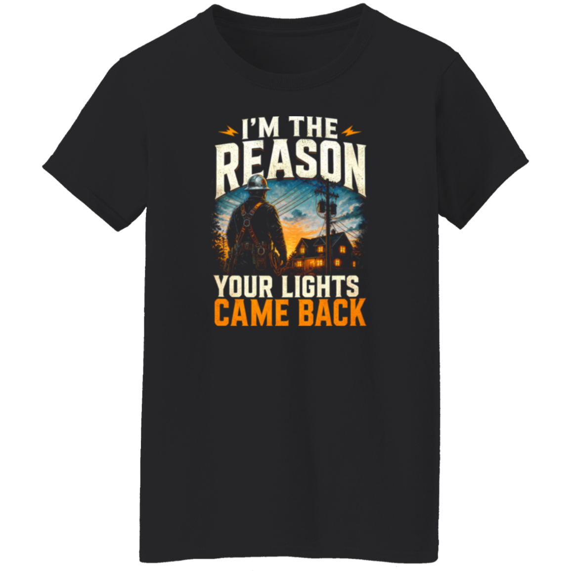 I’m The Reason Your Lights Came Back | VoltShirts I’m The Reason Your Lights Came Back - Image 7