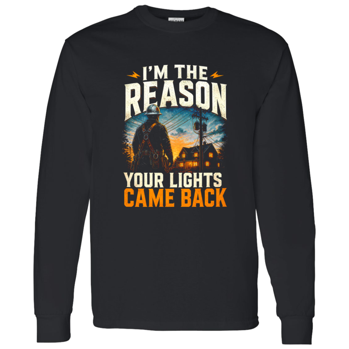 I’m The Reason Your Lights Came Back | VoltShirts I’m The Reason Your Lights Came Back - Image 11