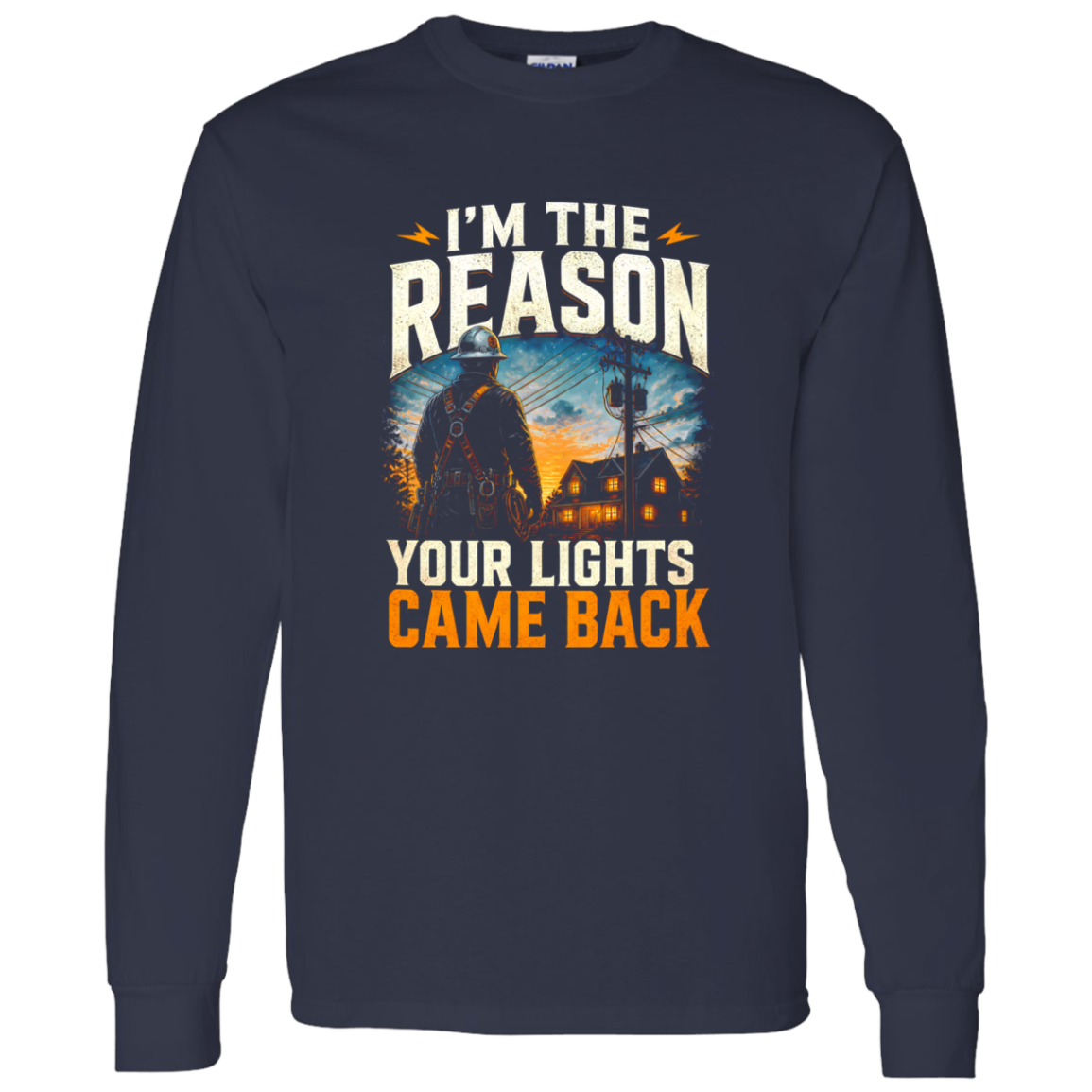 I’m The Reason Your Lights Came Back | VoltShirts I’m The Reason Your Lights Came Back - Image 12