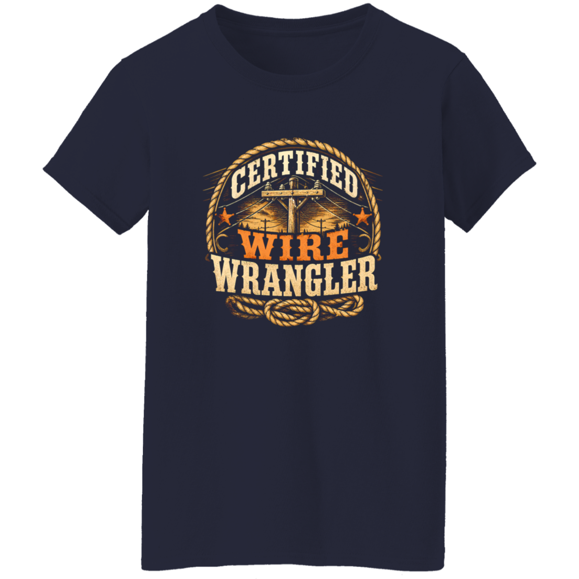Certified Wire Wrangler | VoltShirts Certified Wire Wrangler - Image 9