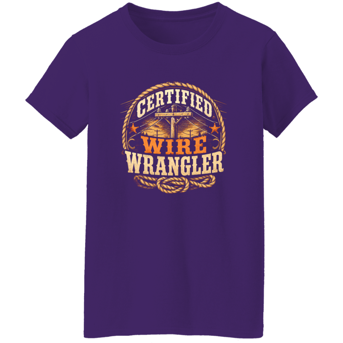 Certified Wire Wrangler | VoltShirts Certified Wire Wrangler - Image 10
