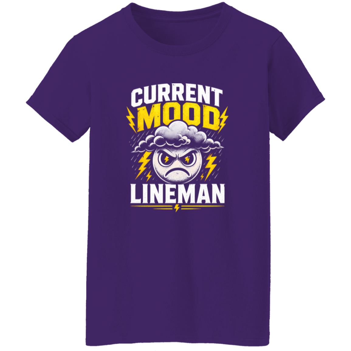 Current Mood Lineman | VoltShirts Current Mood Lineman - Image 10