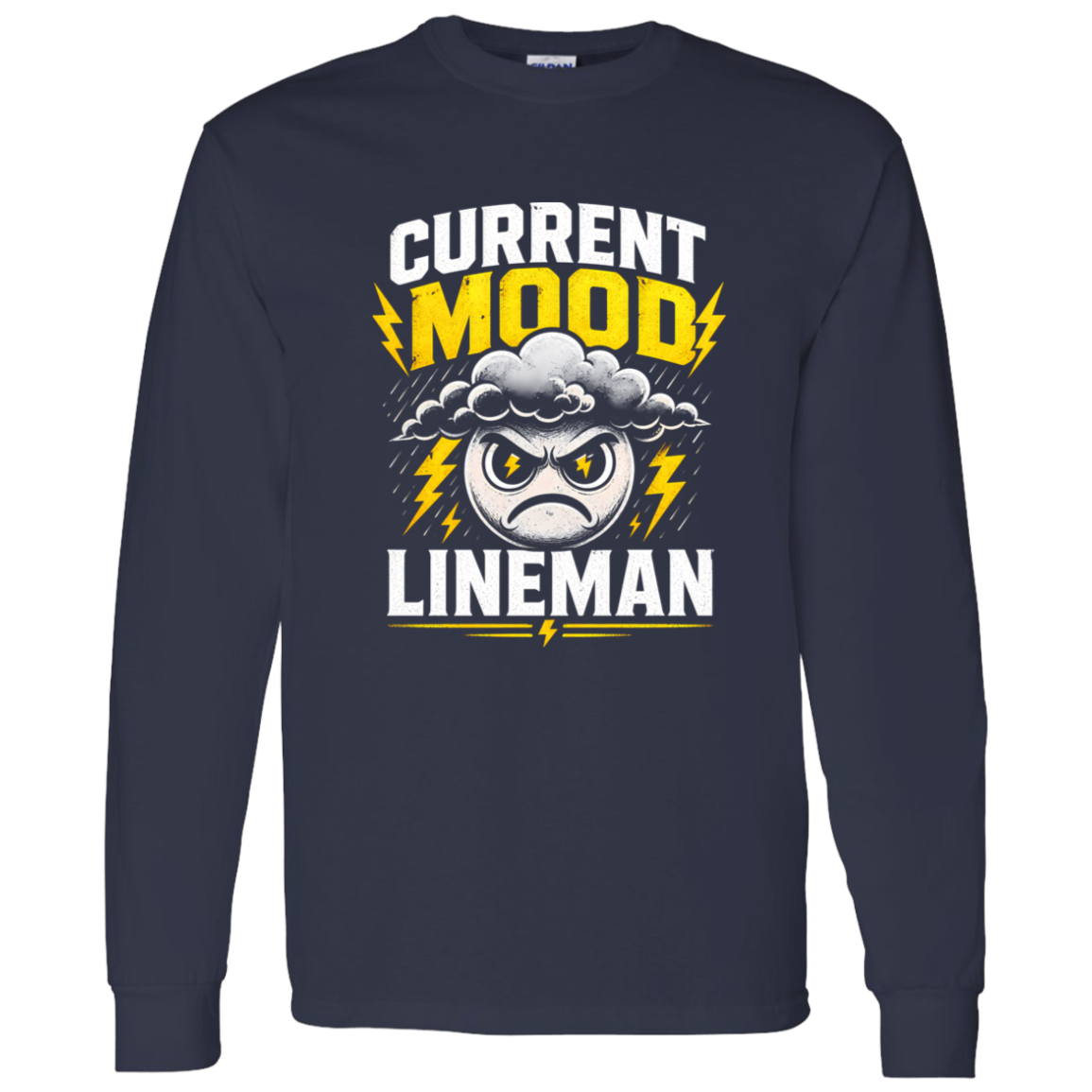 Current Mood Lineman | VoltShirts Current Mood Lineman - Image 12