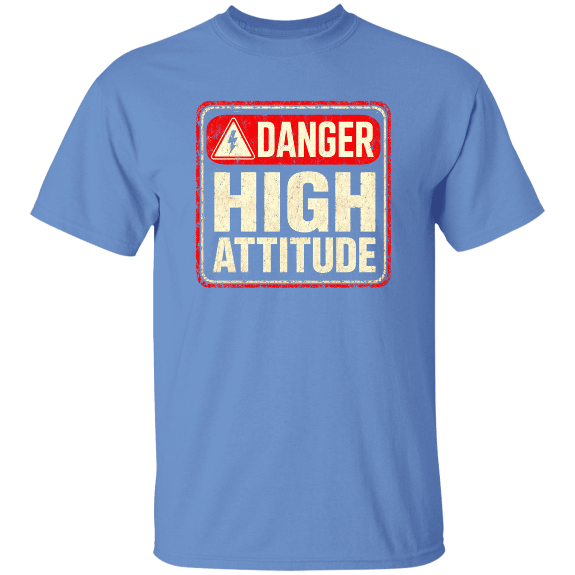 Danger Warning Shirt – Danger High Attitude Warning Graphic | VoltShirts Danger Warning Shirt – Danger High Attitude Warning Graphic - Image 5