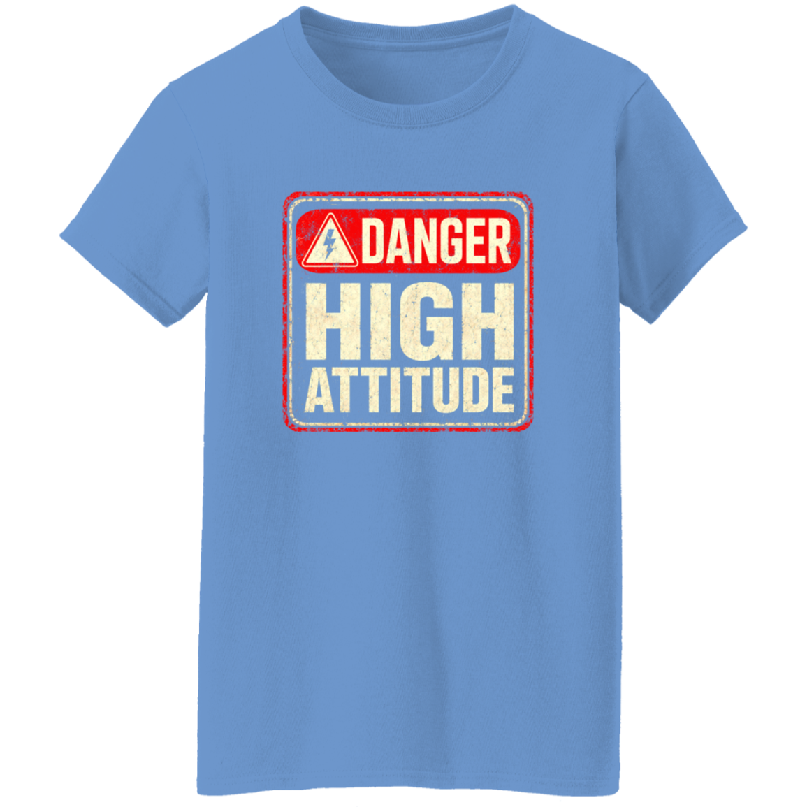 Danger Warning Shirt – Danger High Attitude Warning Graphic | VoltShirts Danger Warning Shirt – Danger High Attitude Warning Graphic - Image 9