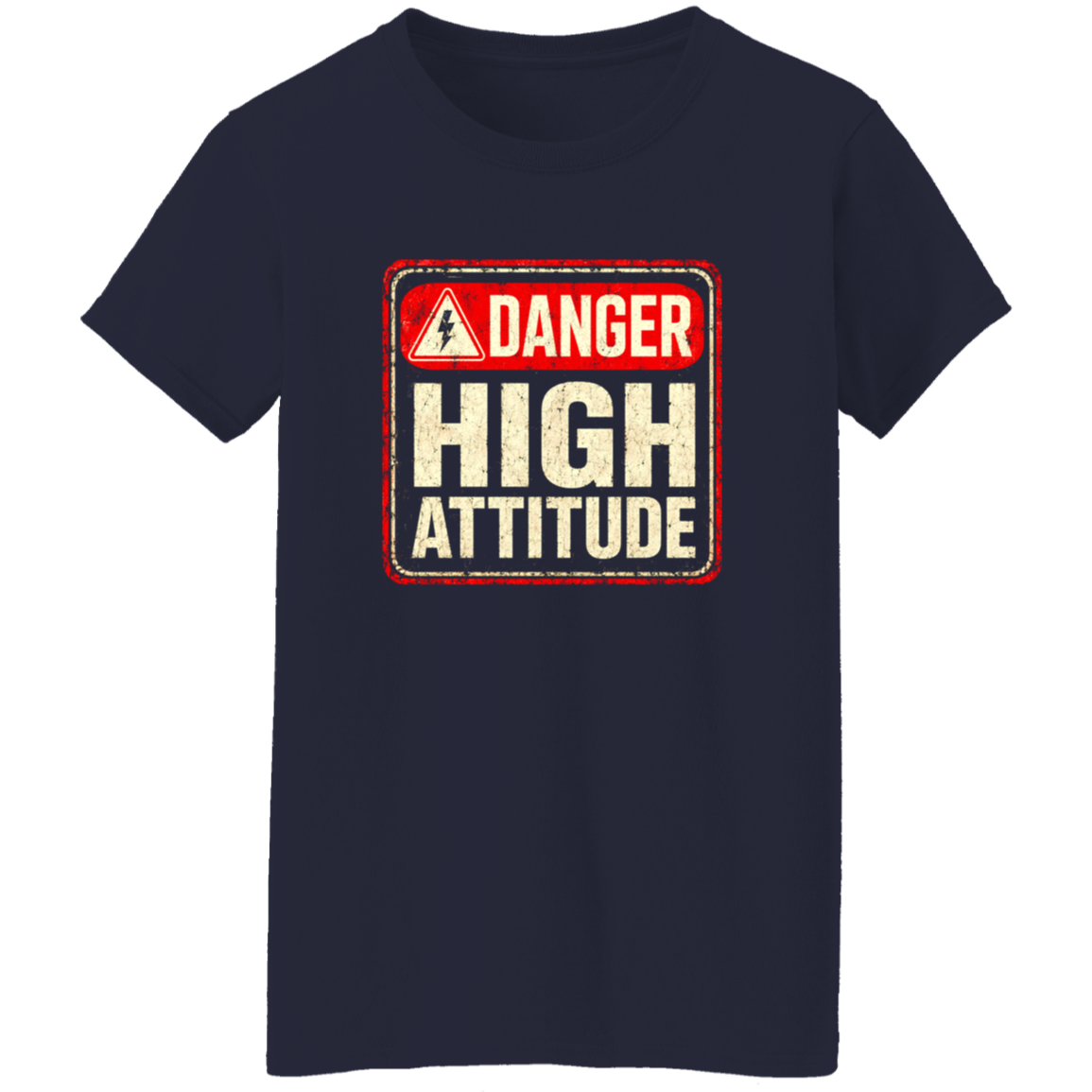 Danger Warning Shirt – Danger High Attitude Warning Graphic | VoltShirts Danger Warning Shirt – Danger High Attitude Warning Graphic - Image 10