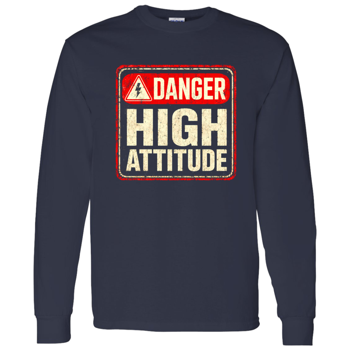 Danger Warning Shirt – Danger High Attitude Warning Graphic | VoltShirts Danger Warning Shirt – Danger High Attitude Warning Graphic - Image 11