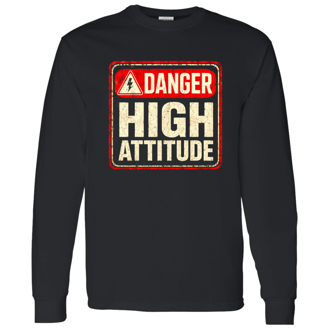 Danger Warning Shirt – Danger High Attitude Warning Graphic | VoltShirts Danger Warning Shirt – Danger High Attitude Warning Graphic - Image 12