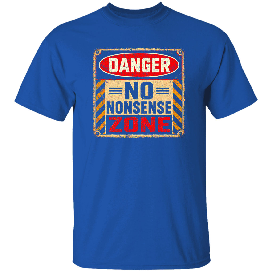 Danger Warning Shirt – Danger No Nonsense Zone Warning Graphic | VoltShirts Danger Warning Shirt – Danger No Nonsense Zone Warning Graphic - Image 3