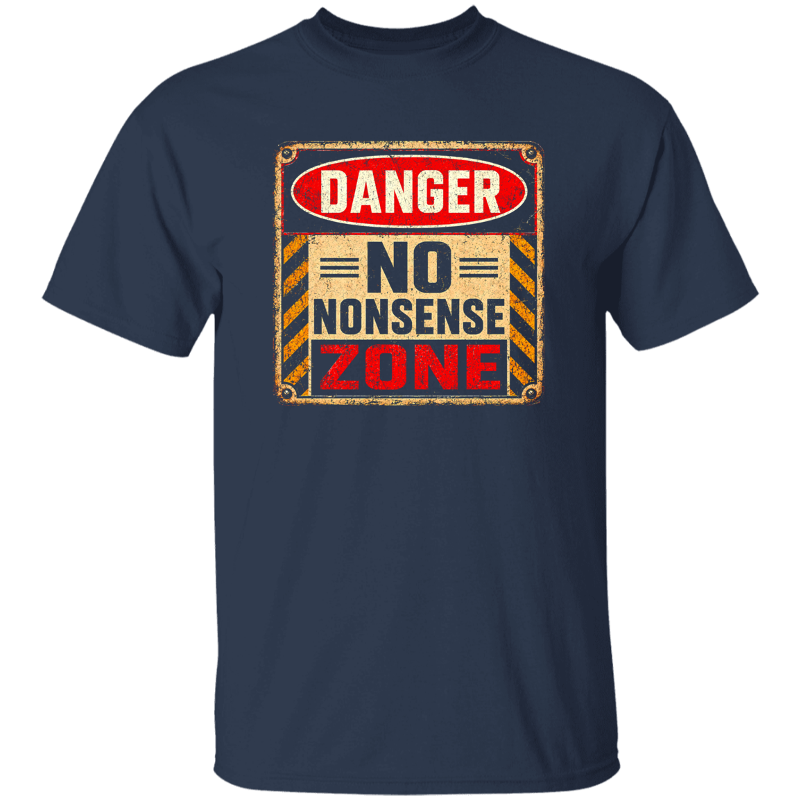 Danger Warning Shirt – Danger No Nonsense Zone Warning Graphic | VoltShirts Danger Warning Shirt – Danger No Nonsense Zone Warning Graphic - Image 5