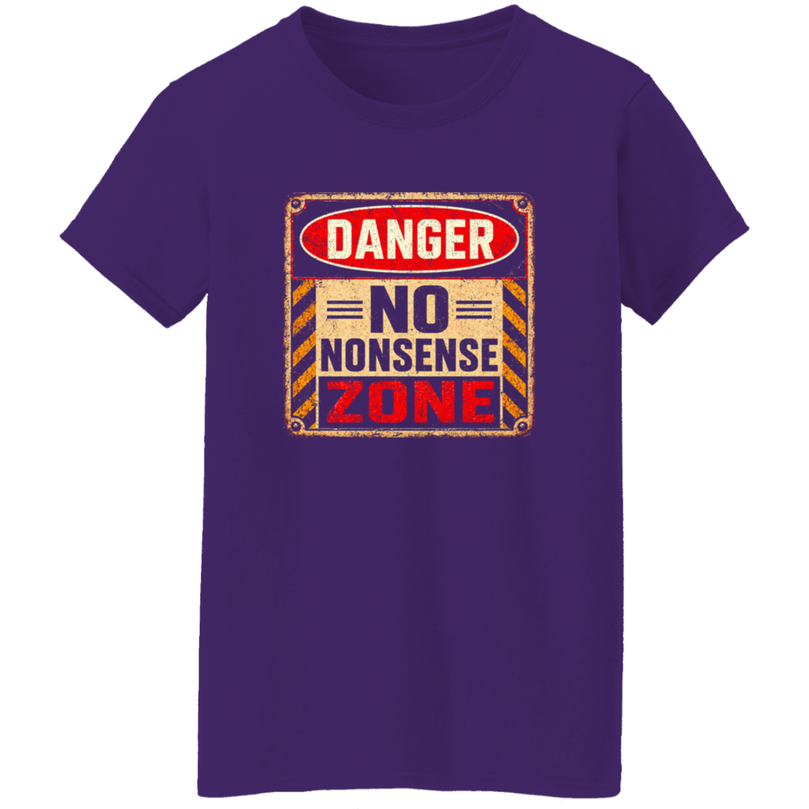 Danger Warning Shirt – Danger No Nonsense Zone Warning Graphic | VoltShirts Danger Warning Shirt – Danger No Nonsense Zone Warning Graphic - Image 7