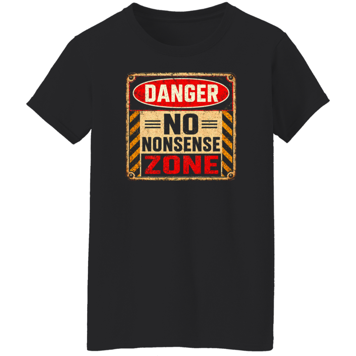 Danger Warning Shirt – Danger No Nonsense Zone Warning Graphic | VoltShirts Danger Warning Shirt – Danger No Nonsense Zone Warning Graphic - Image 8