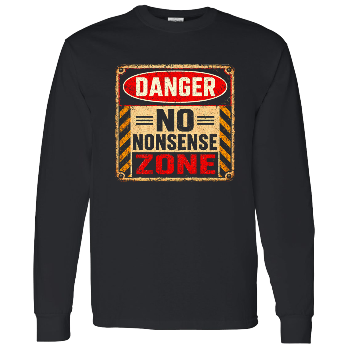 Danger Warning Shirt – Danger No Nonsense Zone Warning Graphic | VoltShirts Danger Warning Shirt – Danger No Nonsense Zone Warning Graphic - Image 12