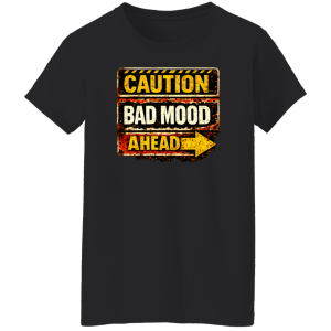 Danger Warning Shirt – Caution Bad Mood Ahead Warning Graphic | VoltShirts redirect05102026220543 2 VoltShirts