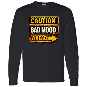 Danger Warning Shirt – Caution Bad Mood Ahead Warning Graphic | VoltShirts redirect05102026220543 4 VoltShirts