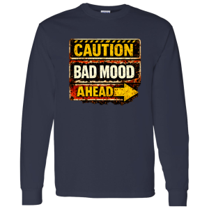 Danger Warning Shirt – Caution Bad Mood Ahead Warning Graphic | VoltShirts redirect05102026220544 VoltShirts