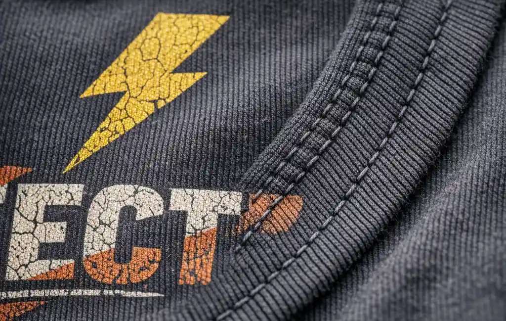 electrician shirt gift being given in casual home environment 