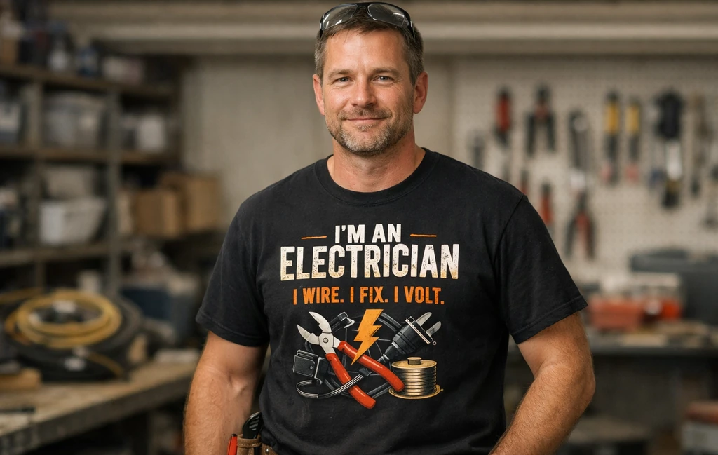 electrician shirts work style guide VoltShirts