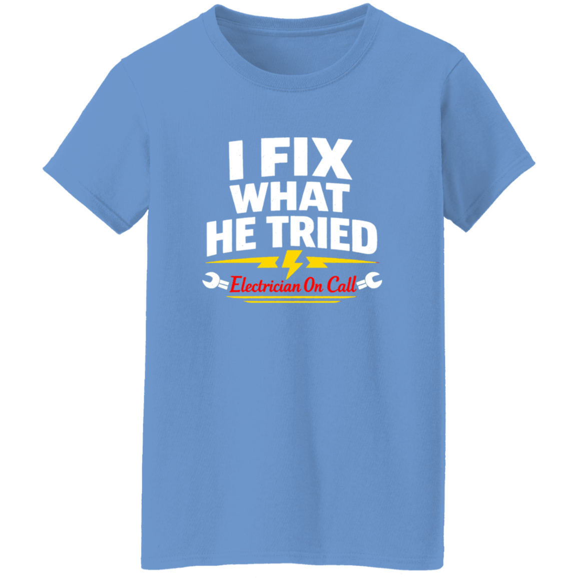 Funny Electrician Shirt – I Fix What Your Husband Tried | VoltShirts Funny Electrician Shirt – I Fix What Your Husband Tried - Image 8