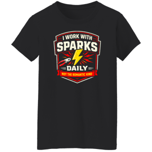 Funny Electrician Shirt – I Work With Sparks Daily | VoltShirts redirect04162026070429 2 VoltShirts