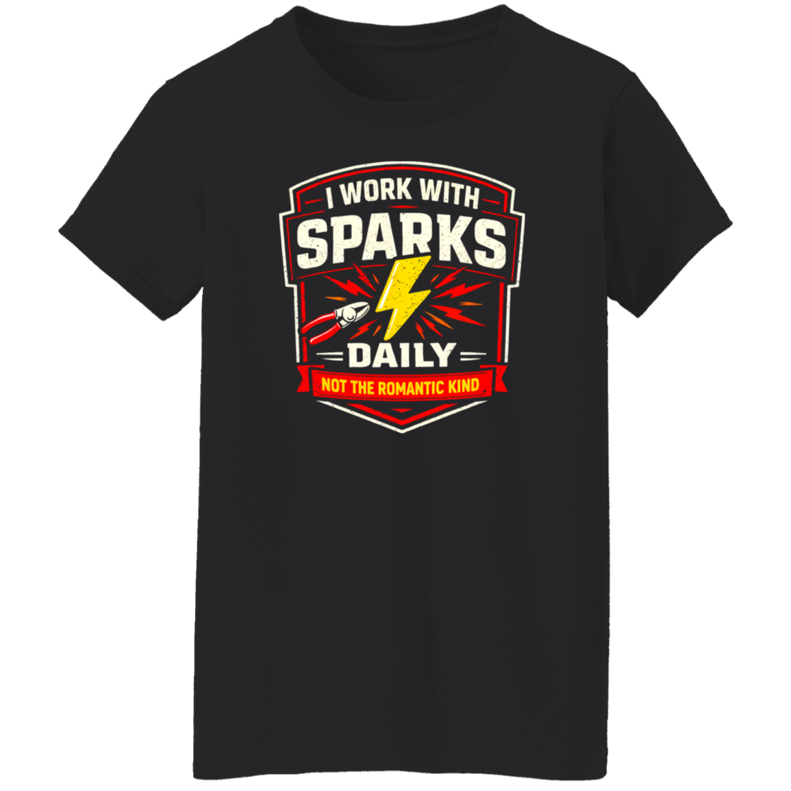 Funny Electrician Shirt – I Work With Sparks Daily | VoltShirts Funny Electrician Shirt – I Work With Sparks Daily - Image 7