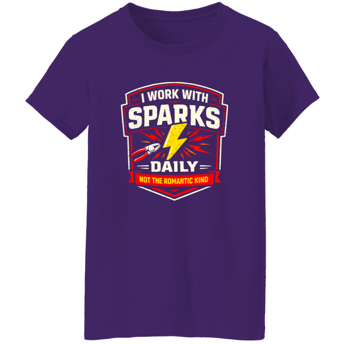 Funny Electrician Shirt – I Work With Sparks Daily | VoltShirts Funny Electrician Shirt – I Work With Sparks Daily - Image 10