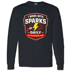 Funny Electrician Shirt – I Work With Sparks Daily | VoltShirts redirect04162026070430 2 VoltShirts