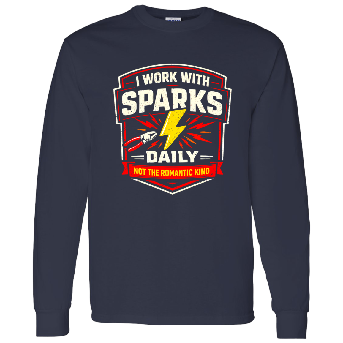 Funny Electrician Shirt – I Work With Sparks Daily | VoltShirts Funny Electrician Shirt – I Work With Sparks Daily - Image 12