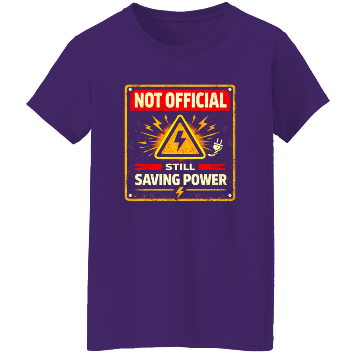 Funny Electrician Shirt – Not Official But Saving Power | VoltShirts Funny Electrician Shirt – Not Official But Saving Power - Image 10
