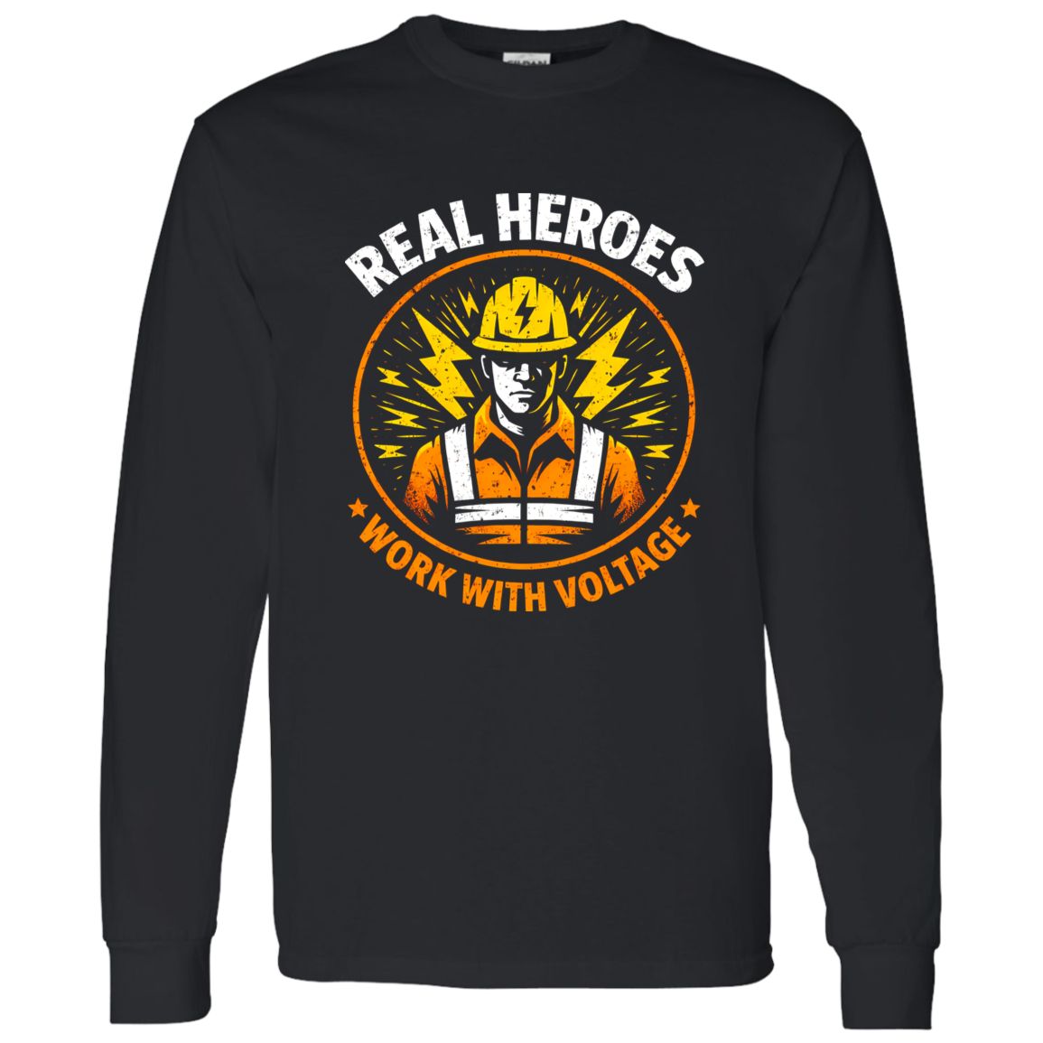 Funny Electrician Shirt – Real Heroes Work With Voltage | VoltShirts Funny Electrician Shirt – Real Heroes Work With Voltage - Image 11