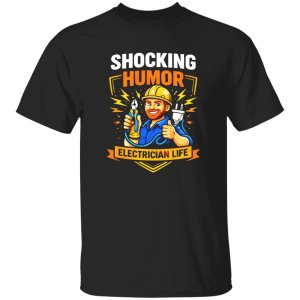 Funny Electrician Shirt – Shocking Humor Crew