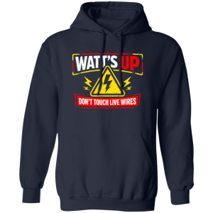 Electrician Shirt – Watt’s Up Don’t Touch Live Wires Humor Tee | VoltShirts redirect04162026220407 2 VoltShirts