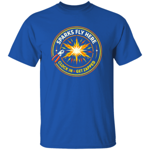Sparks Fly On The Job – Electrician Graphic Tee | VoltShirts redirect04162026220409 VoltShirts