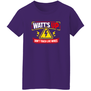 Electrician Shirt – Watt’s Up Don’t Touch Live Wires Humor Tee | VoltShirts redirect04162026220409 4 VoltShirts