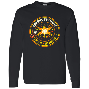 Sparks Fly On The Job – Electrician Graphic Tee | VoltShirts redirect04162026220410 1 VoltShirts
