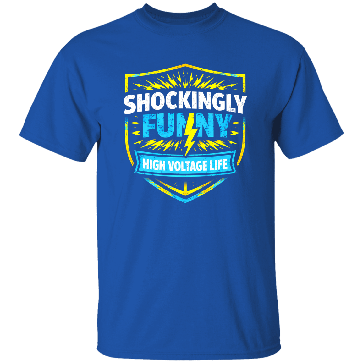 Shockingly Funny High Voltage Life Electrician Shirt | VoltShirts Shockingly Funny High Voltage Life Electrician Shirt - Image 6