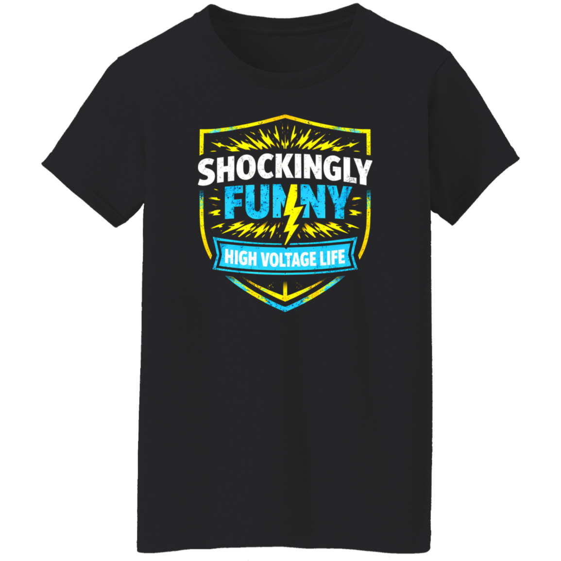 Shockingly Funny High Voltage Life Electrician Shirt | VoltShirts Shockingly Funny High Voltage Life Electrician Shirt - Image 7