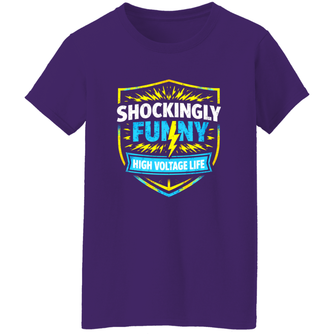 Shockingly Funny High Voltage Life Electrician Shirt | VoltShirts Shockingly Funny High Voltage Life Electrician Shirt - Image 10