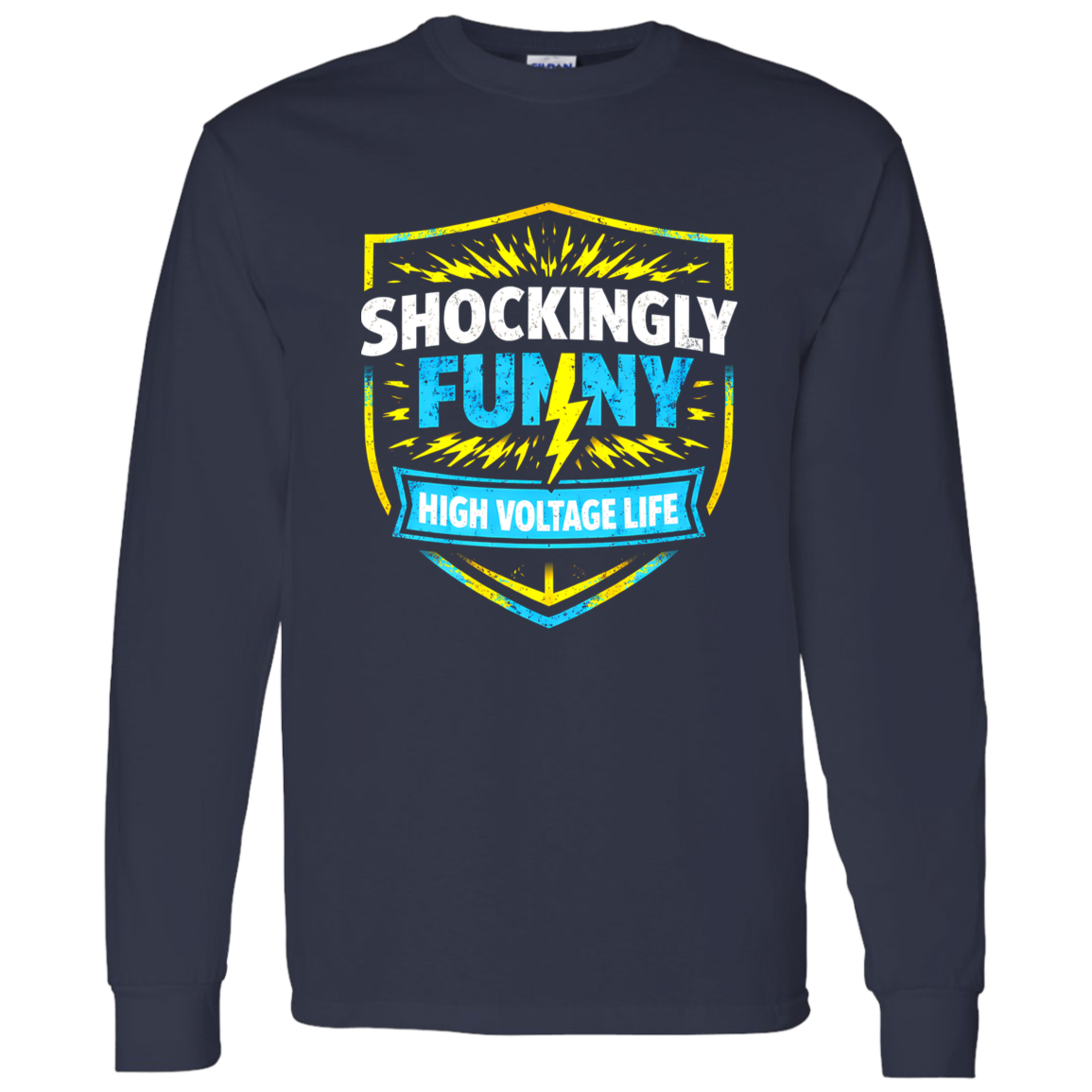 Shockingly Funny High Voltage Life Electrician Shirt | VoltShirts Shockingly Funny High Voltage Life Electrician Shirt - Image 12