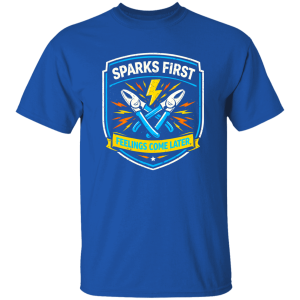 Sparks First Feelings Later – Electrician Humor Work Shirt | VoltShirts redirect04162026220421 6 VoltShirts