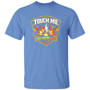 Touch Me Get Zapped Fast Electrician Warning Tee | VoltShirts redirect04162026220426 1 VoltShirts