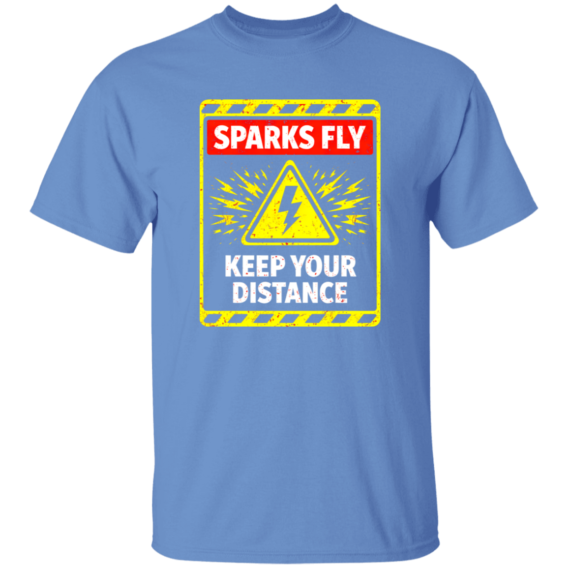 Electrician Shirt – Keep Your Distance Live Wire Humor | VoltShirts Electrician Shirt – Keep Your Distance Live Wire Humor - Image 4