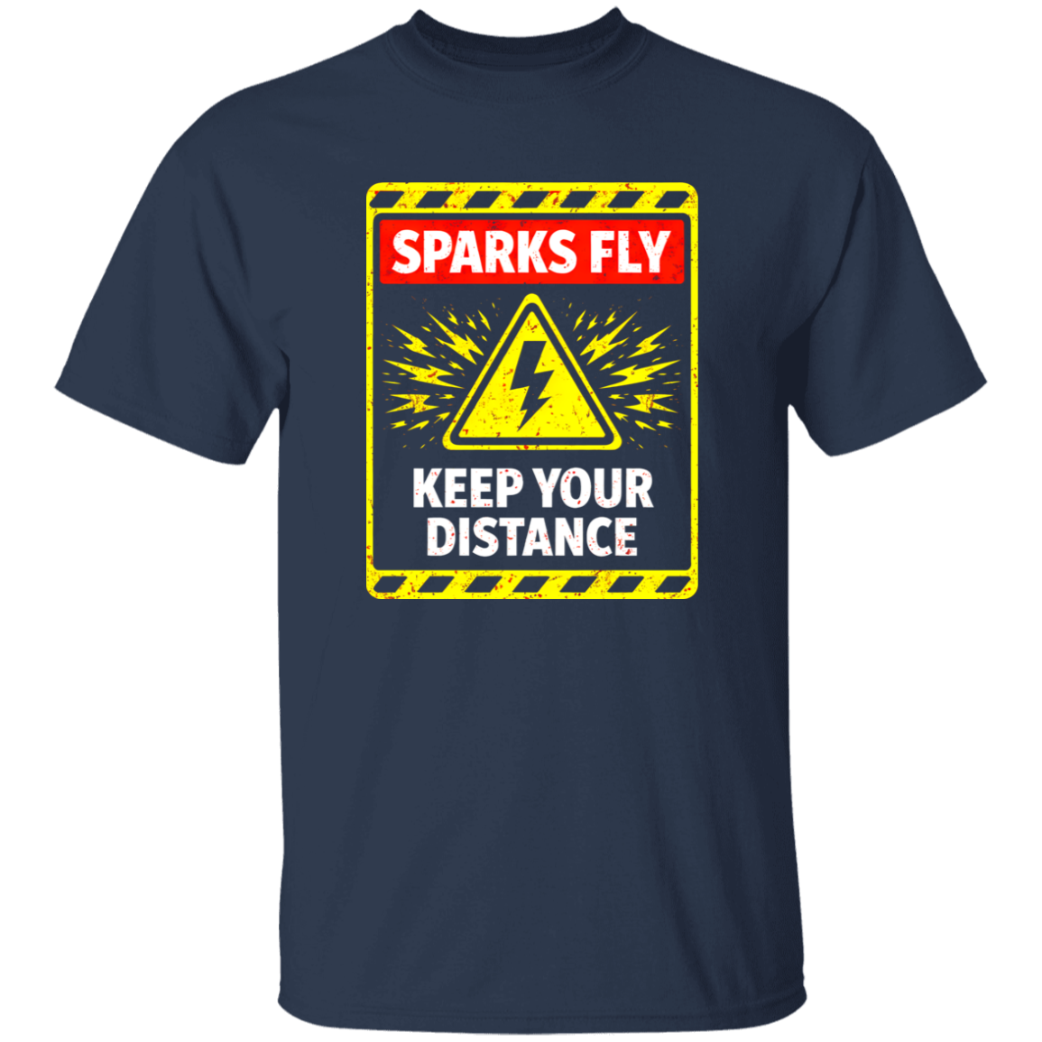 Electrician Shirt – Keep Your Distance Live Wire Humor | VoltShirts Electrician Shirt – Keep Your Distance Live Wire Humor - Image 5