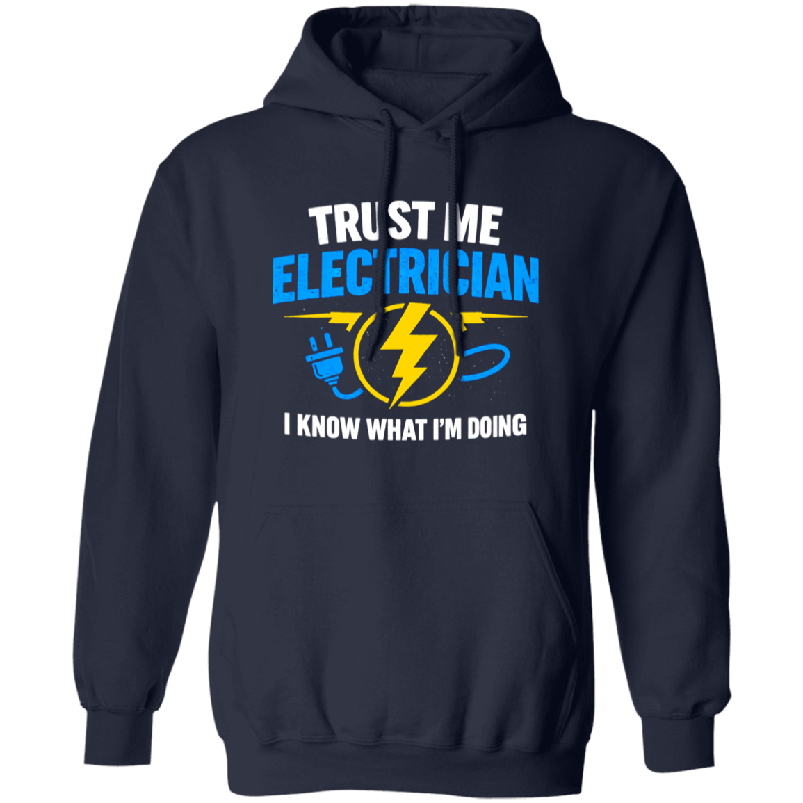 Trust Me I’m an Electrician – Classic Humor Work Shirt | VoltShirts Trust Me I’m an Electrician – Classic Humor Work Shirt - Image 2